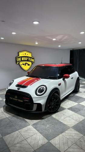 MINI COOPER JCW WRAPPED IN TECKWRAP CHALK GREY (SCM30)